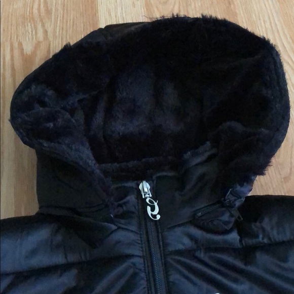 Black guess puffer jacket - Picture 4 of 5